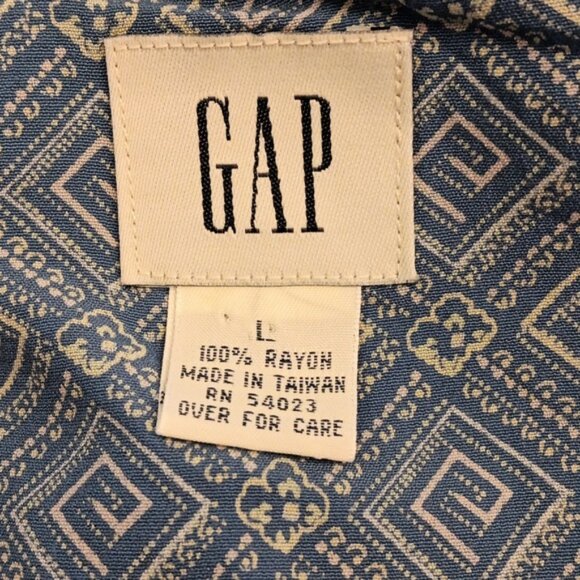 Gap rayon soft summer sleeveless tie back dress. Large - Picture 2 of 10